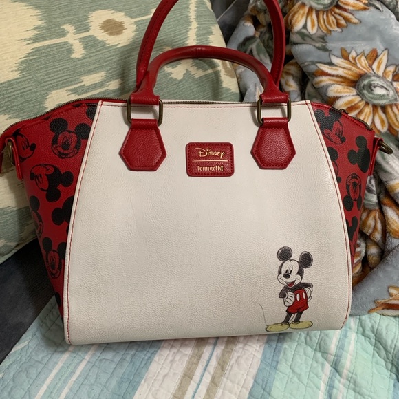 Mickey Mouse♥️🎶Disney ♥️ Loungefly large satchel - Picture 3 of 12